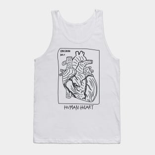 Human Heart Tank Top